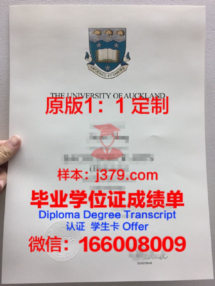 奥克兰国际学院毕业证认证成绩单Diploma