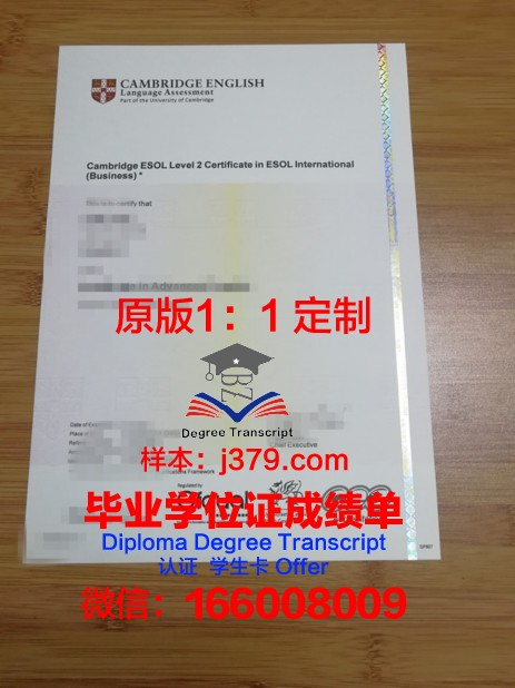 特里夫卡拿撒勒大学毕业证书图片模板