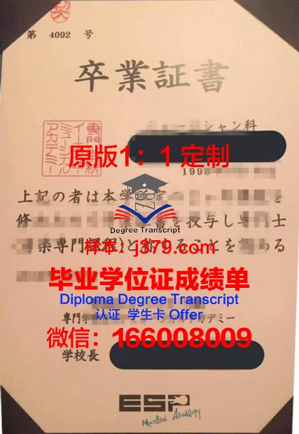 ICS艺术学院专门学校毕业证书图片高清(iccse)