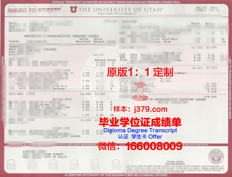 犹他大学毕业证丢失怎么补办