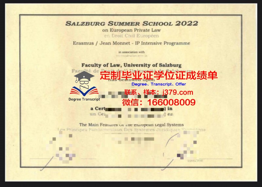萨尔茨堡高等专业学院毕业证高清图(萨尔茨堡应用科技大学)