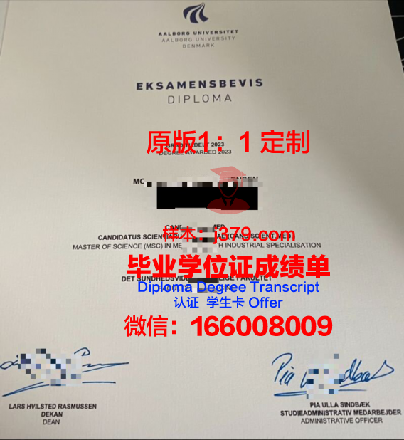 奥尔堡大学毕业证电子版(奥尔堡大学毕业证电子版)