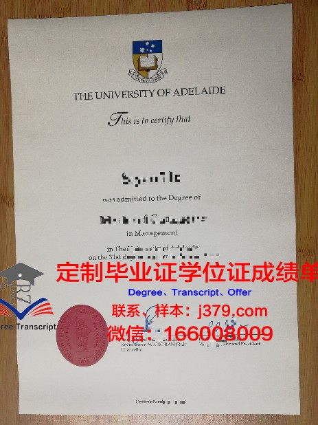 阿德雷德大学硕士毕业证书样本(阿德莱德大学研究生奖学金)