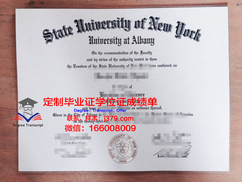 奥尔巴尼贤者学院毕业证图片Sage College of Albany Diploma