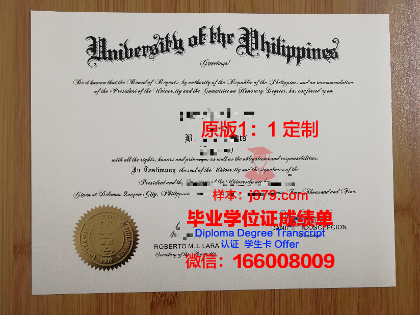 菲律宾大学第利曼分校毕业证电子版(菲律宾大学本科读几年)